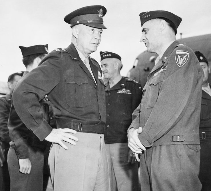 Эйзенхауэр на Потсдамской конференции. 1945 г.