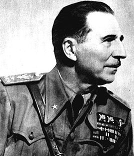 Этторе Бастико во время командования итальянскими войсками в Северной Африке. 1940 г. 