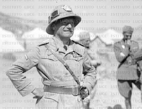 Маршал Этторе Бастико в Северной Африке. 1942 г. 