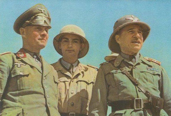 Маршал Этторе Бастико в Северной Африке. 1942 г. 