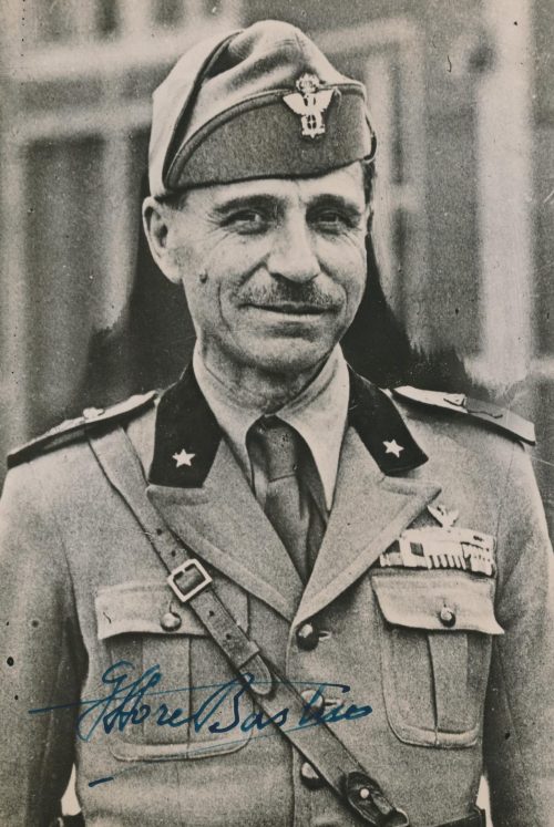 Маршал Этторе Бастико в Северной Африке. 1942 г.