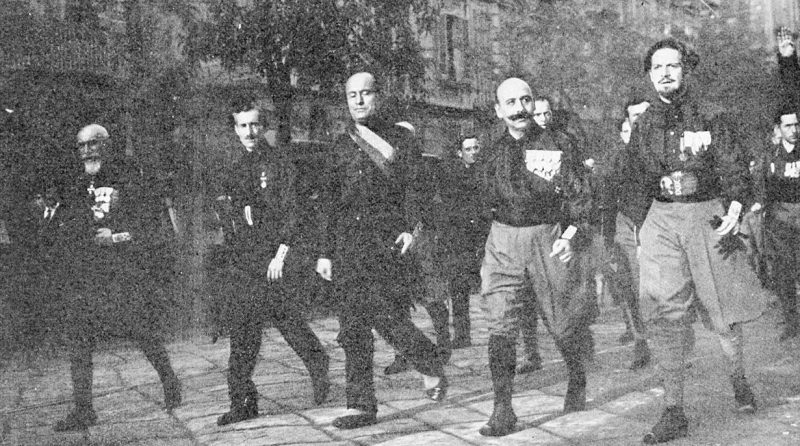 Эмилио Де Боно и Бенито Муссолини. 1922 г.