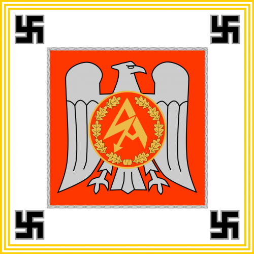 Флаг машины Stabschef СA в 1938-1945 гг.