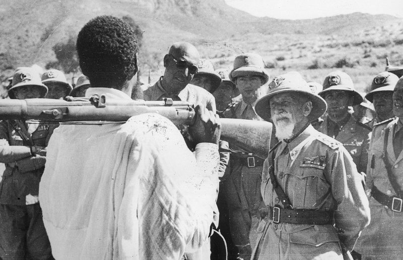 Маршал Эмилио де Боно в Эфиопии. 1935 г.
