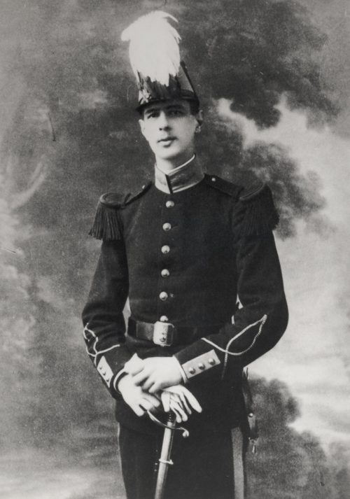 Де Голль в качестве кадета в Сен-Сире. 1910 г.