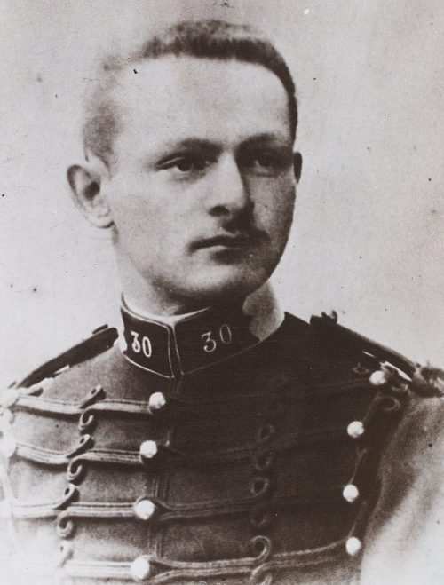 Максим Вейган, молодой офицер. 1891 г.