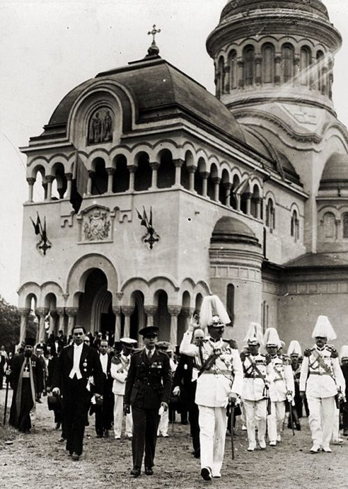 Визит Кароля II в Бельцы по случаю освящения собора Святых Константина и Елены. 1934 г.