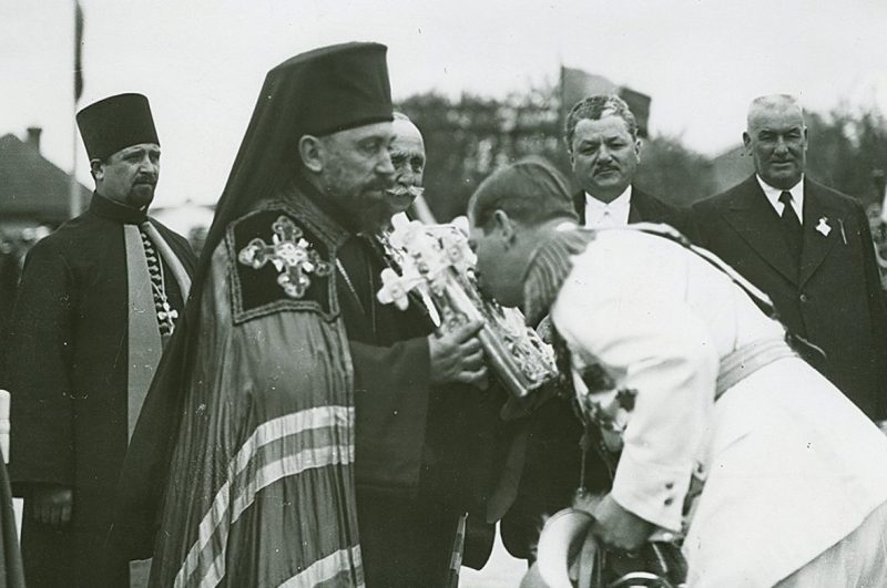 Визит Кароля II в Бельцы по случаю освящения собора Святых Константина и Елены. 1934 г.