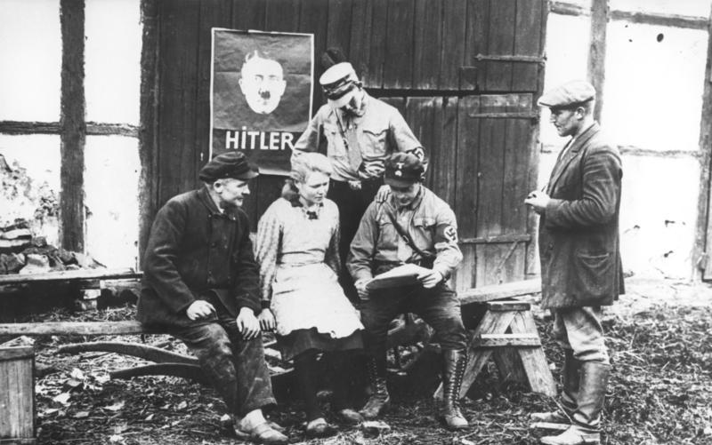 Агитация на выборах в Мекленбурге. 1932 г. 