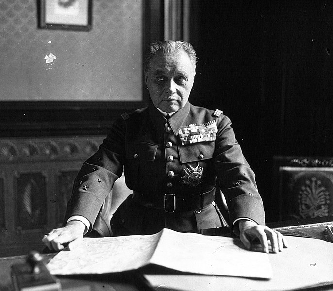 Генерал Морис Гюстав Гамелен. 1936 г.
