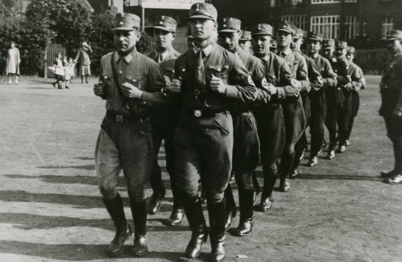 Отряд СА на тренировке. 1933 г.