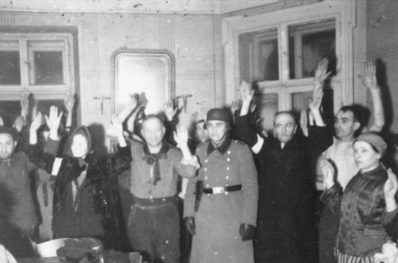 Арест евреев в Румынии. 1941 г.