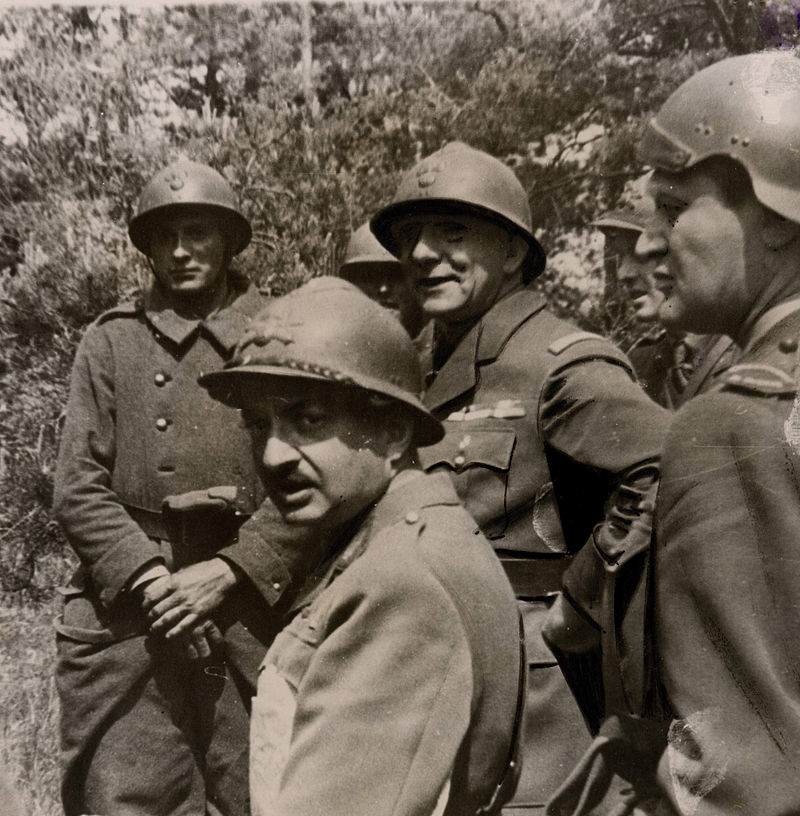 Жан де Латр де Тассиньи во время битв при Ретеле. 1940 г. 
