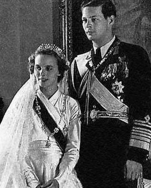 Бракосочетание короля Михая I. 1948 г.