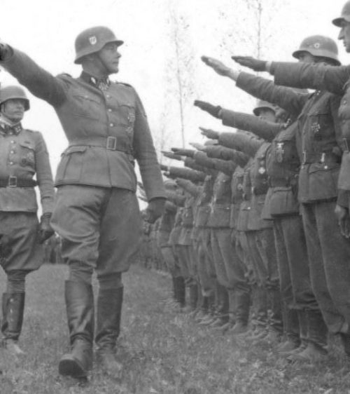 Солдаты дивизии Ваффен-СС «Дас Райх» на Восточном фронте. 1942 г.