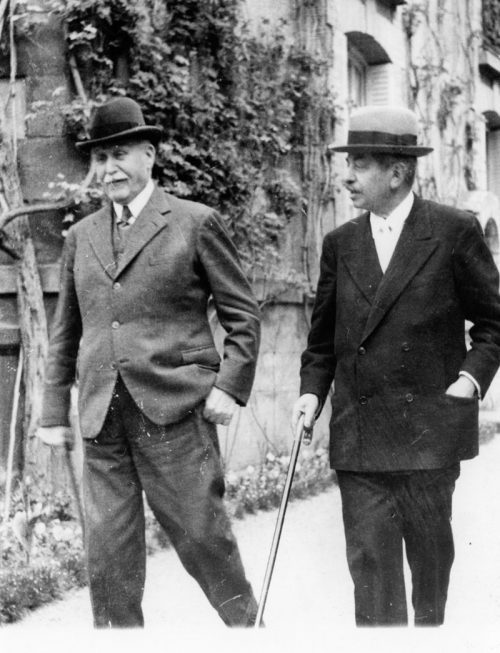 Филипп Петен и Пьер Лаваль. 1940 г.