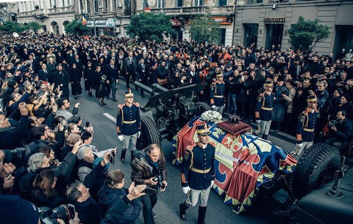 Похороны короля Михая I. 2017 г. 