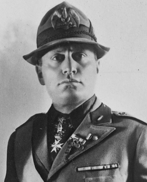 Бенито Муссолини. 1924 г.