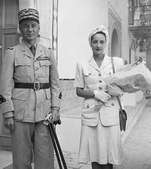 Генерал Маст с супругой. 1943 г.