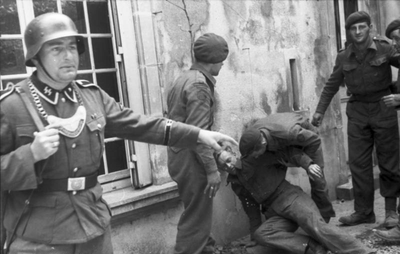 Полевая жандармерия Ваффен-СС. Франция, 1944 г.