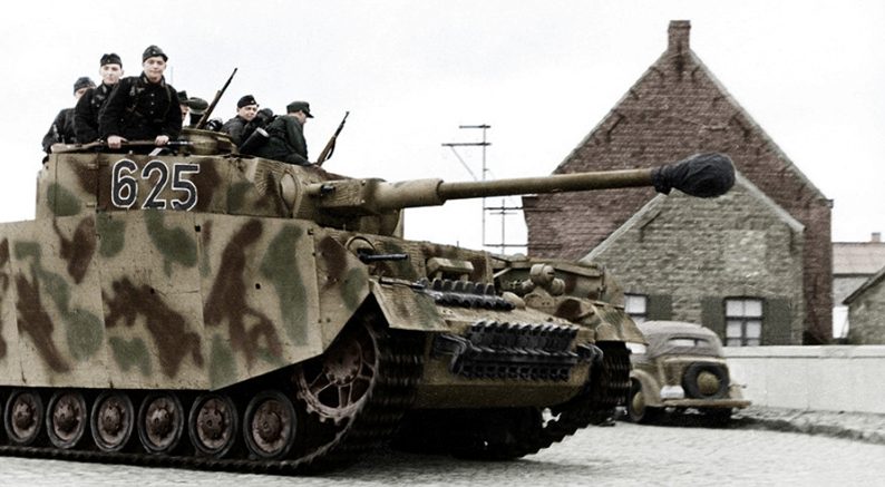 12-я танковая дивизия СС «Гитлерюгенд». 1944 г. 