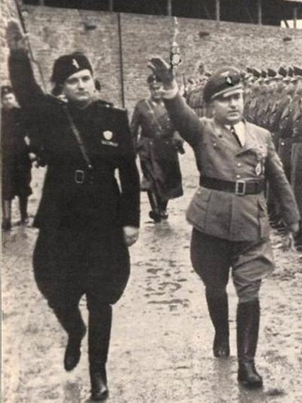 Туллио Чанетти и Роберт Лей. 1940 г. 