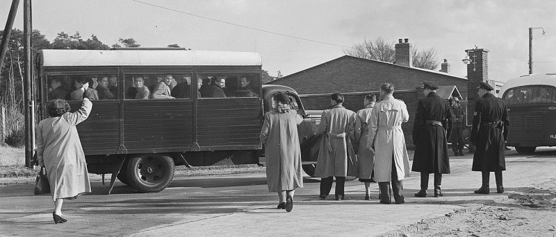 Репатриированные голландские эсэсовцы. 1950 г.