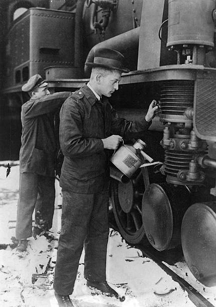 Использование специалистов TeNo во время забастовки железнодорожников в Берлине. 1922 г. 