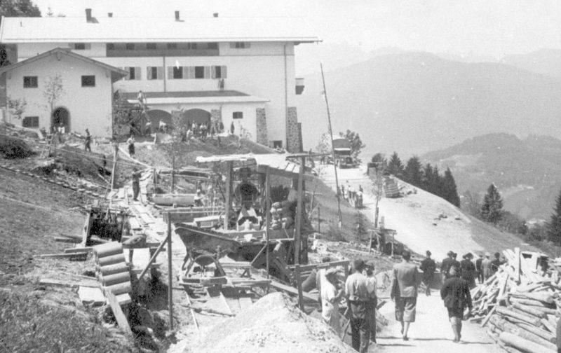 Строительство ставки Гитлера «Berghof». 1936 г.