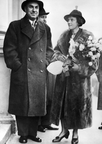 Фриц Тодт с женой. 1937 г. 