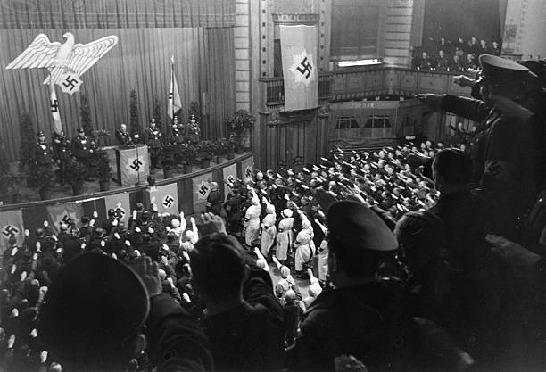 Торжества освящения флага RLB. 1935 г.