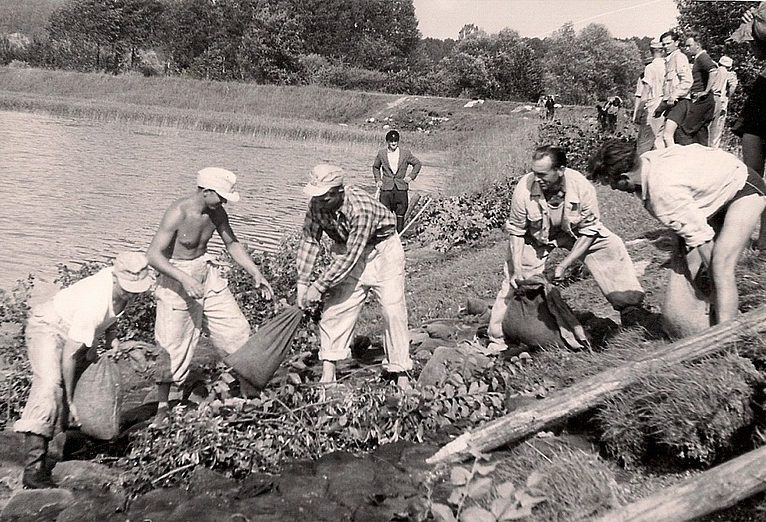 Служащие TeNo за работой. 1938 г. 