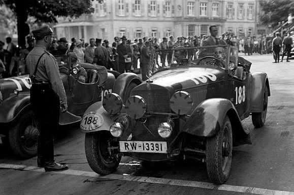 Автопробег на 2000 км по Германии, организованный NSKK. 1934 г. 