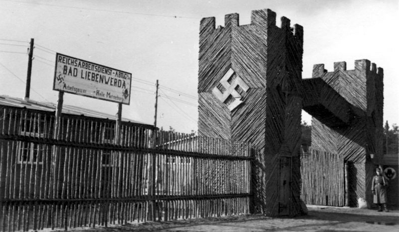 Лагерь RAD в Бад-Либенверде. 1935 г.