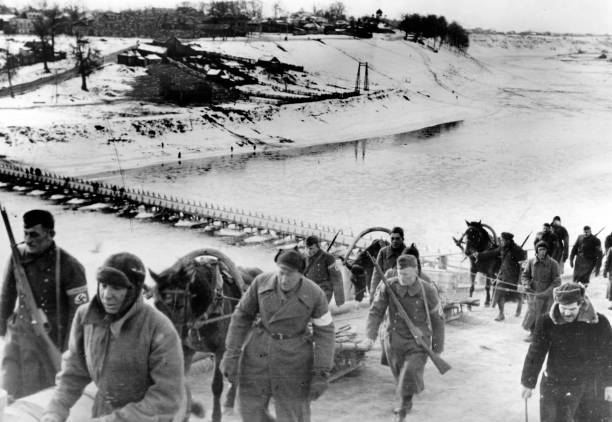 Рабочие ОТ на Восточном фронте. 1941 г. 
