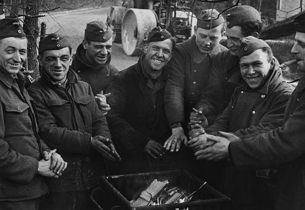 Рабочие ОТ на Восточном фронте. 1941 г. 