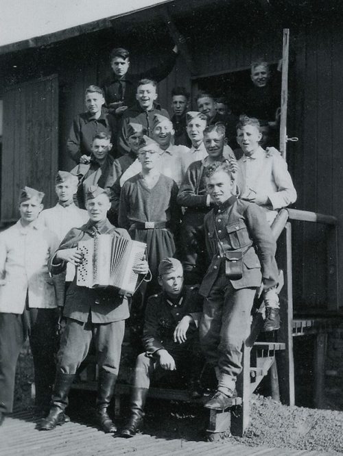 Бойцы RAD на отдыхе. 1936 г.