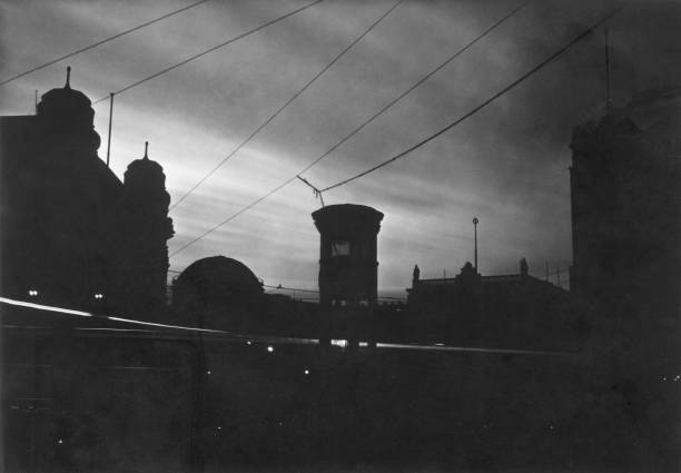 RLB приняло меры по светомаскировке Берлина. 1942 г. 