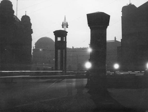 RLB приняло меры по светомаскировке Берлина. 1942 г. 