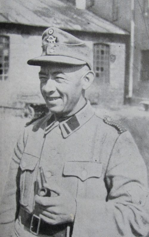 Сапер немецкого подрывного отряда Sprengkommando, член Technische Nothilfe во время Варшавского восстания. 1944 г.