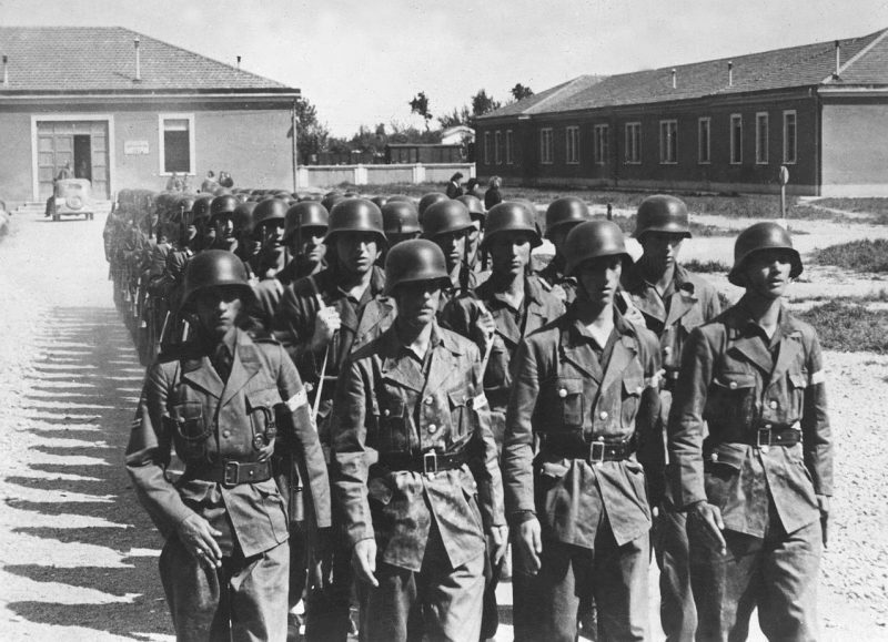 Филиал организации Тодта на итальянском фронте. 1944 г.