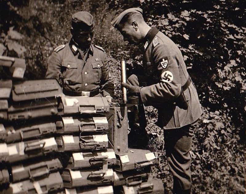 Бойцы RAD во Франции. 1940 г.