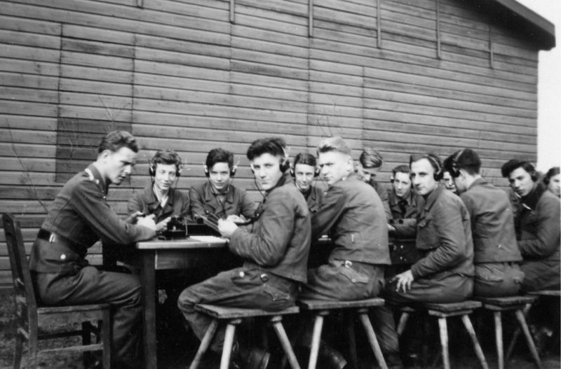 Тренировочный лагерь RAD. 1943 г.