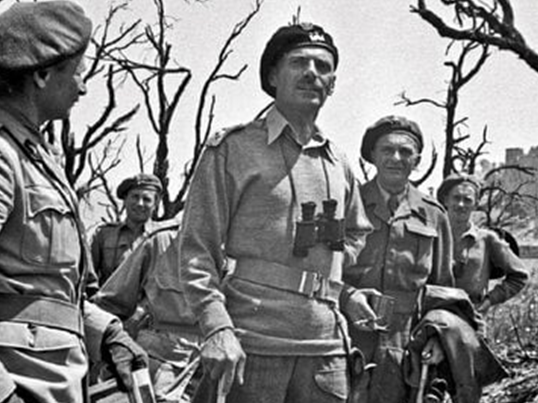 Генерал Владислав Андерс в Италии. 1944 г.