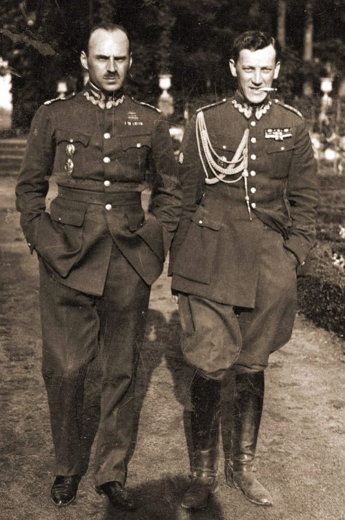 Польские генералы: Владислав Андерс и Густав Пашкевич. 1926 г.