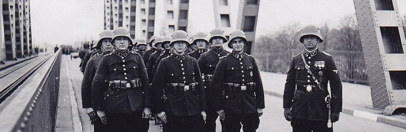 Патрульные железнодорожной полиции. 1936 г.