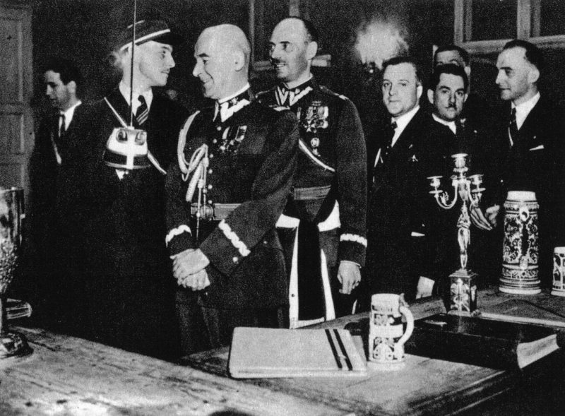 Маршал Эдуард Рыдз-Смиглы и генерал Владислав Андерс. 1937 г.