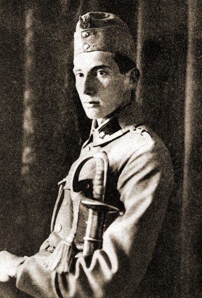 Юзеф Бек в качестве офицера в 1914 году.