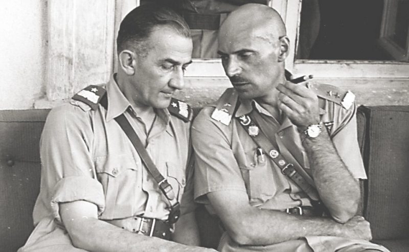 Генерал Тадеуш Климецкий и генерал Владислав Андерс. 1943 г.