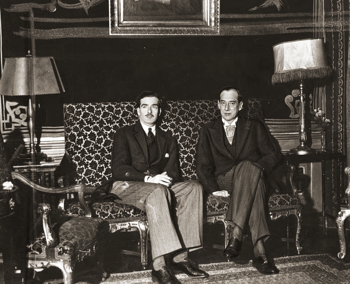 Бек с Энтони Иденом. 1935 г.
